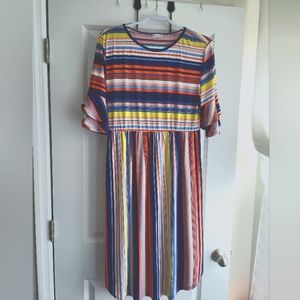 Multicolored dress